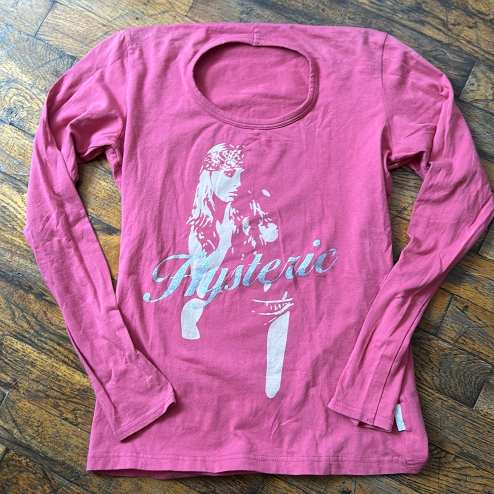 Hysterics: Hysterics Glamour vintage long sleeve cotton tee size One size